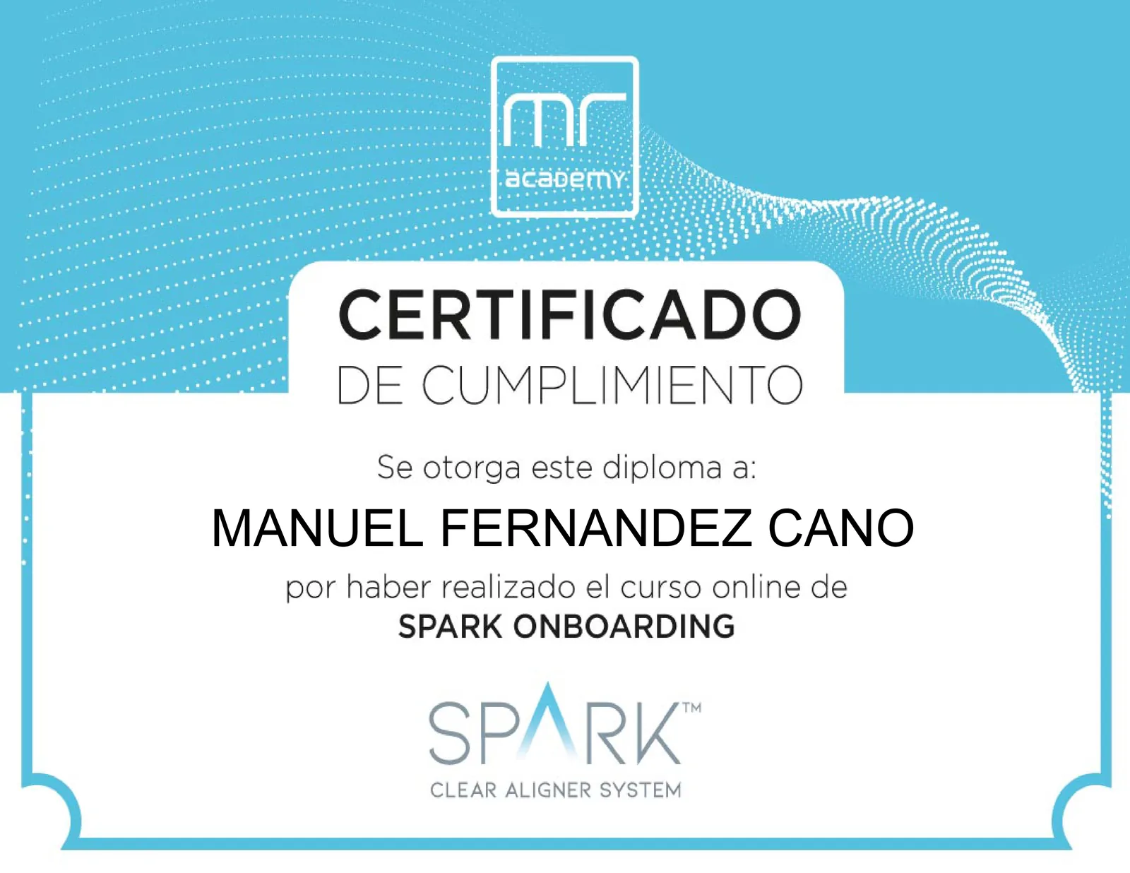 Spark Onboarding · Spark Clear Aligner System